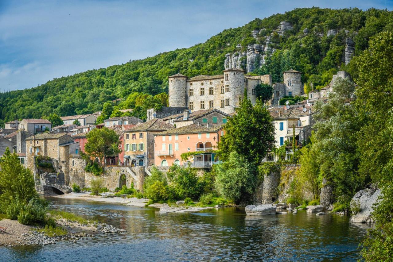 Camping Le Coin Charmant Chauzon Eksteriør billede