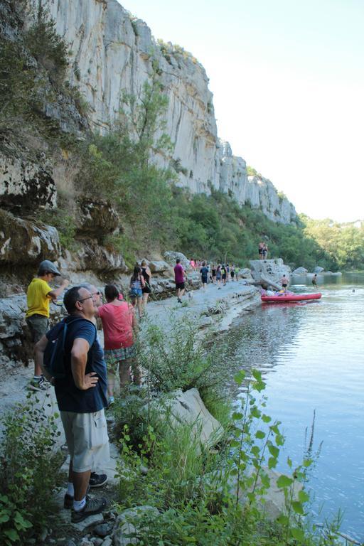 Camping Le Coin Charmant Chauzon Eksteriør billede