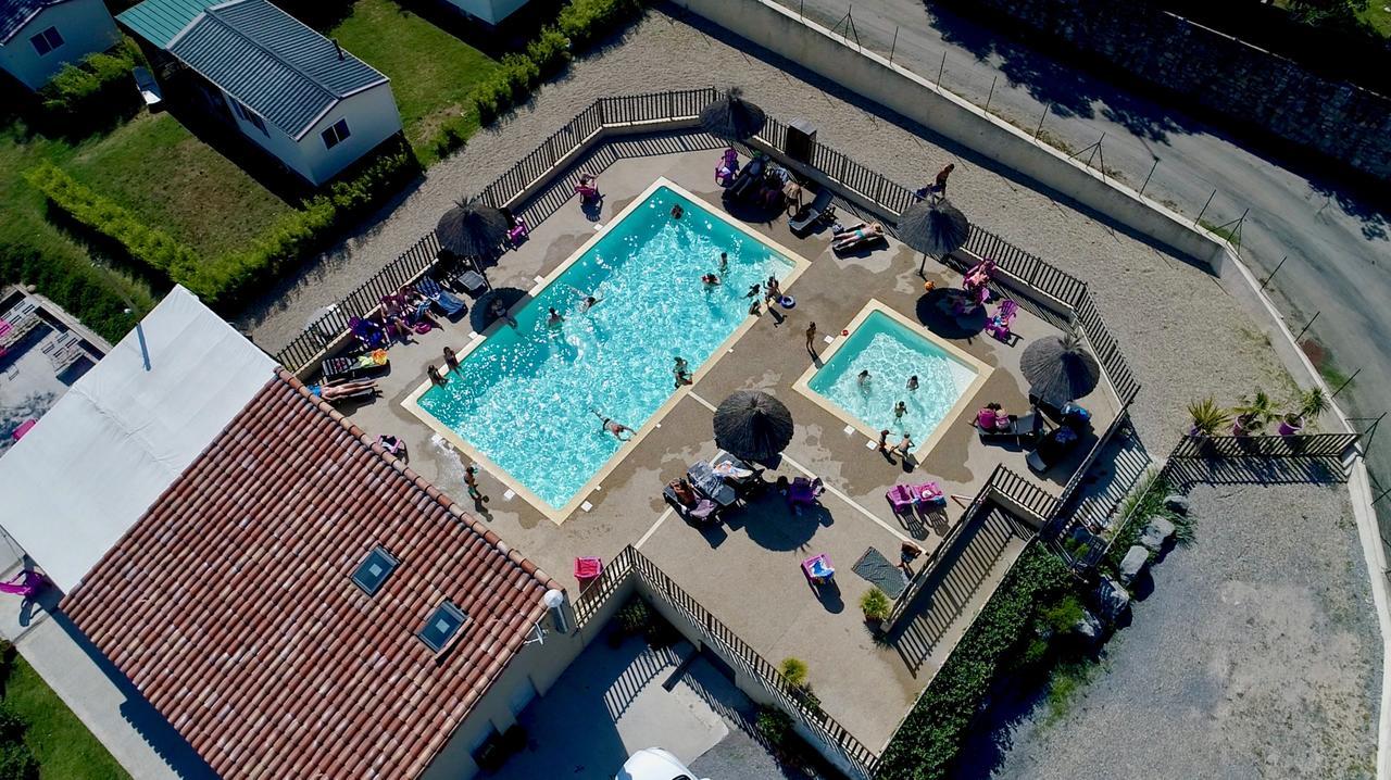 Camping Le Coin Charmant Chauzon Eksteriør billede