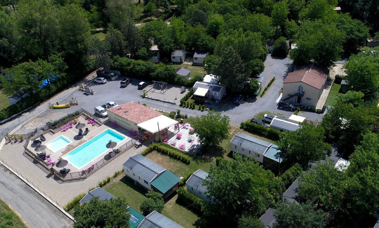 Camping Le Coin Charmant Chauzon Eksteriør billede