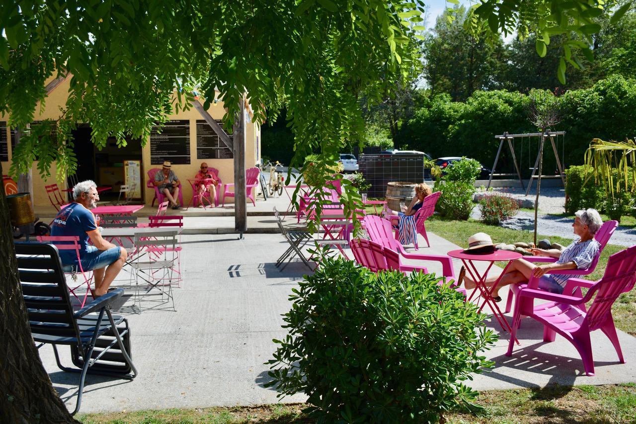 Camping Le Coin Charmant Chauzon Eksteriør billede